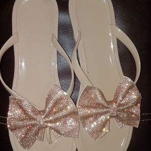 Gold Bow Flats